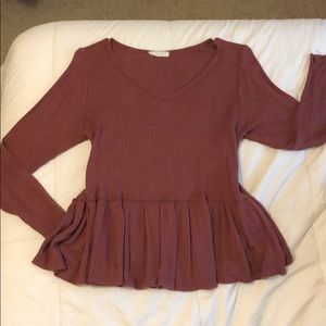 Flattering flowy top